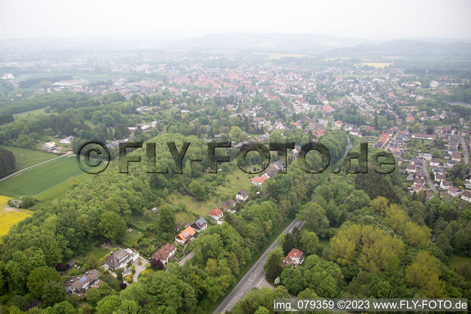 Luftbild von Horn-Bad Meinberg im Bundesland Nordrhein-Westfalen, Deutschland