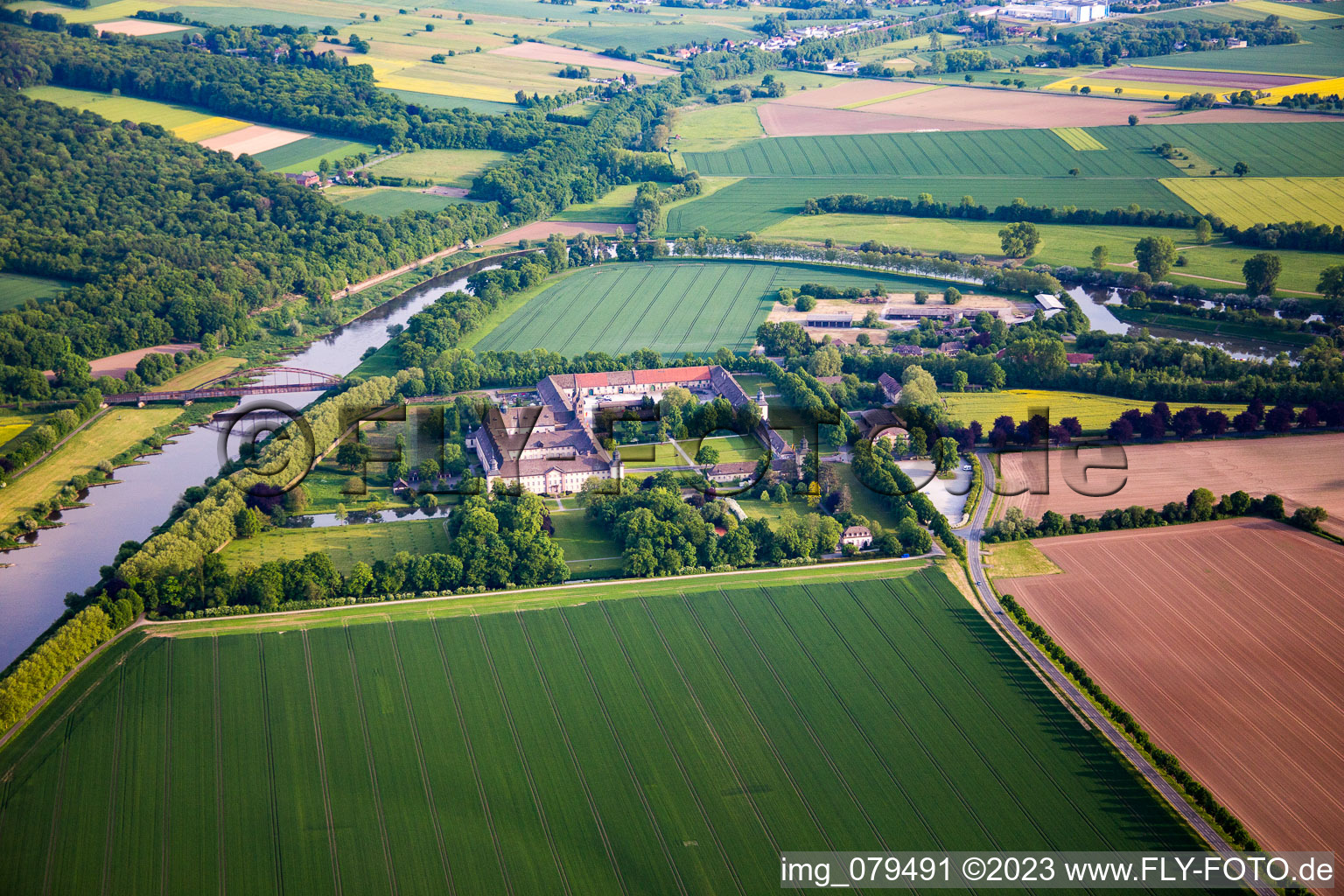 Höxter, Kloster im Bundesland Nordrhein-Westfalen, Deutschland