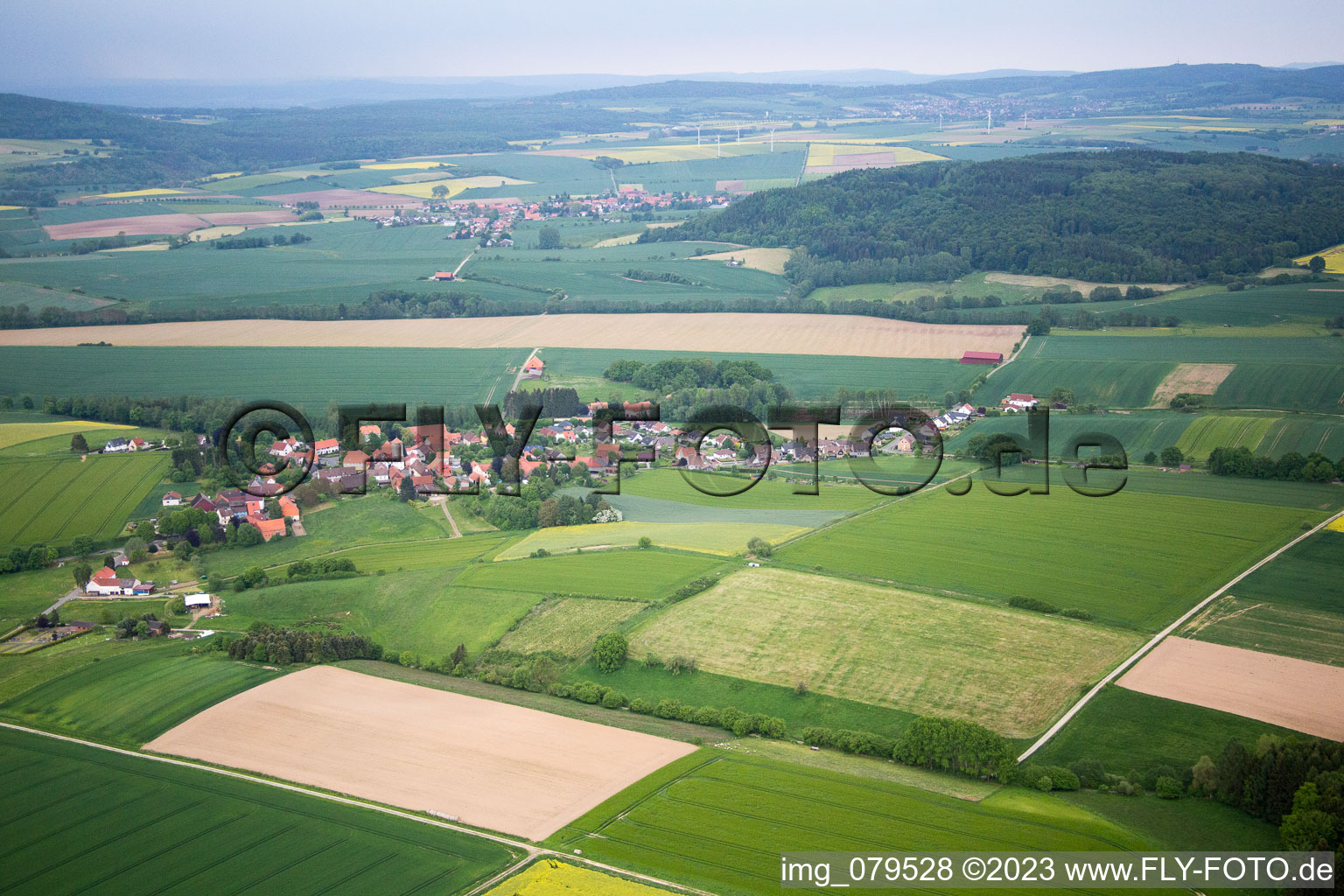 Eberhausen im Bundesland Niedersachsen, Deutschland aus der Luft