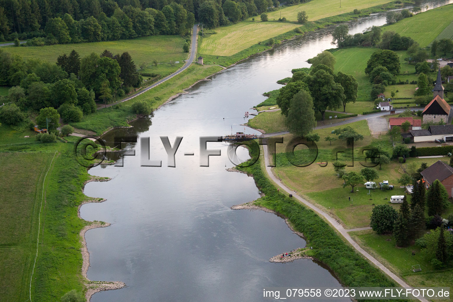 Luftbild von Wahmbeck im Bundesland Niedersachsen, Deutschland