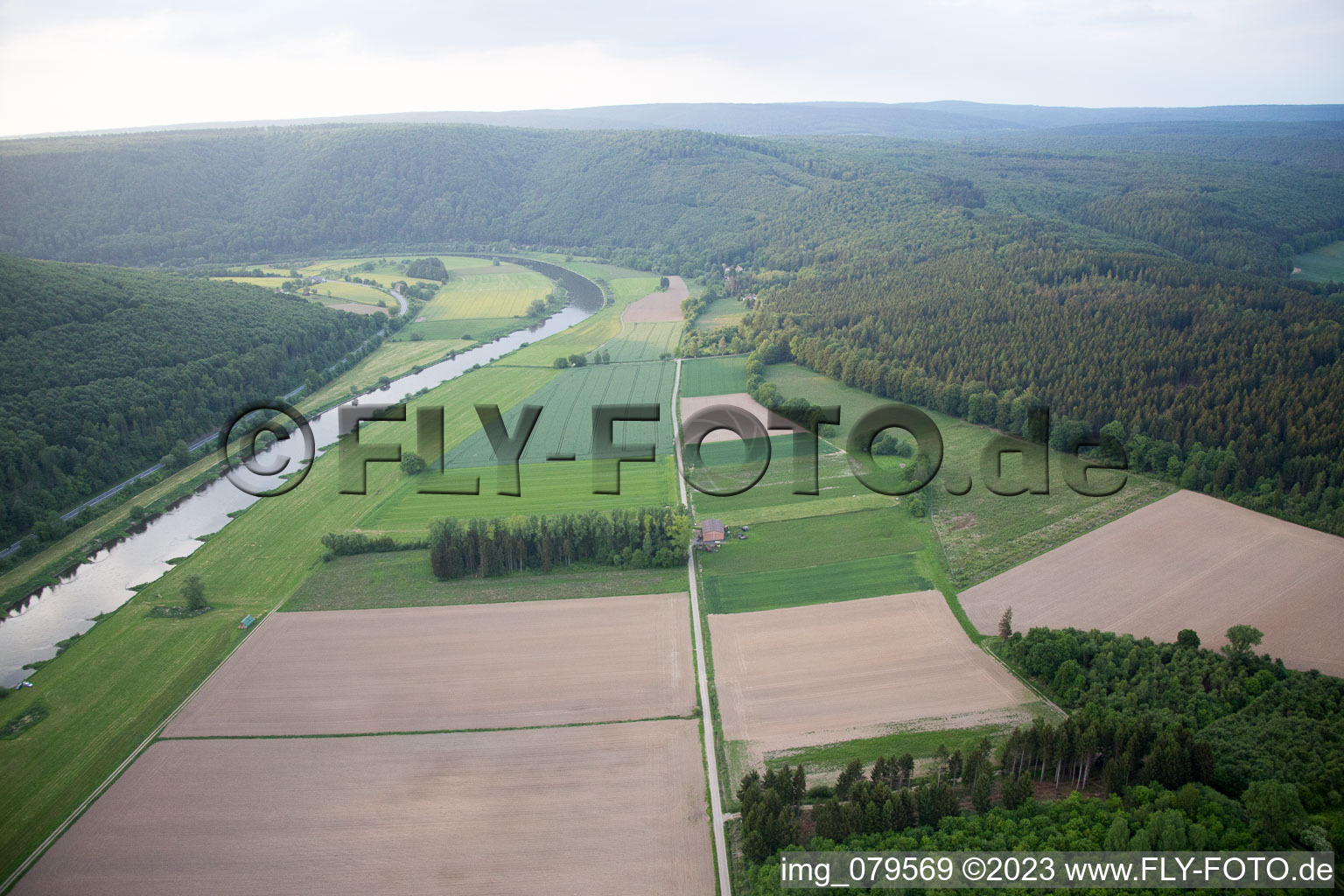 Wahmbeck im Bundesland Niedersachsen, Deutschland aus der Luft