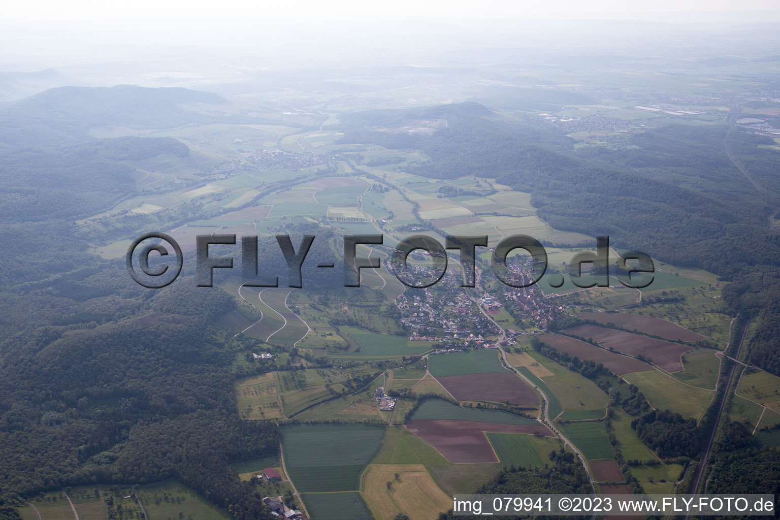 Luftaufnahme von Zaisersweiher im Bundesland Baden-Württemberg, Deutschland