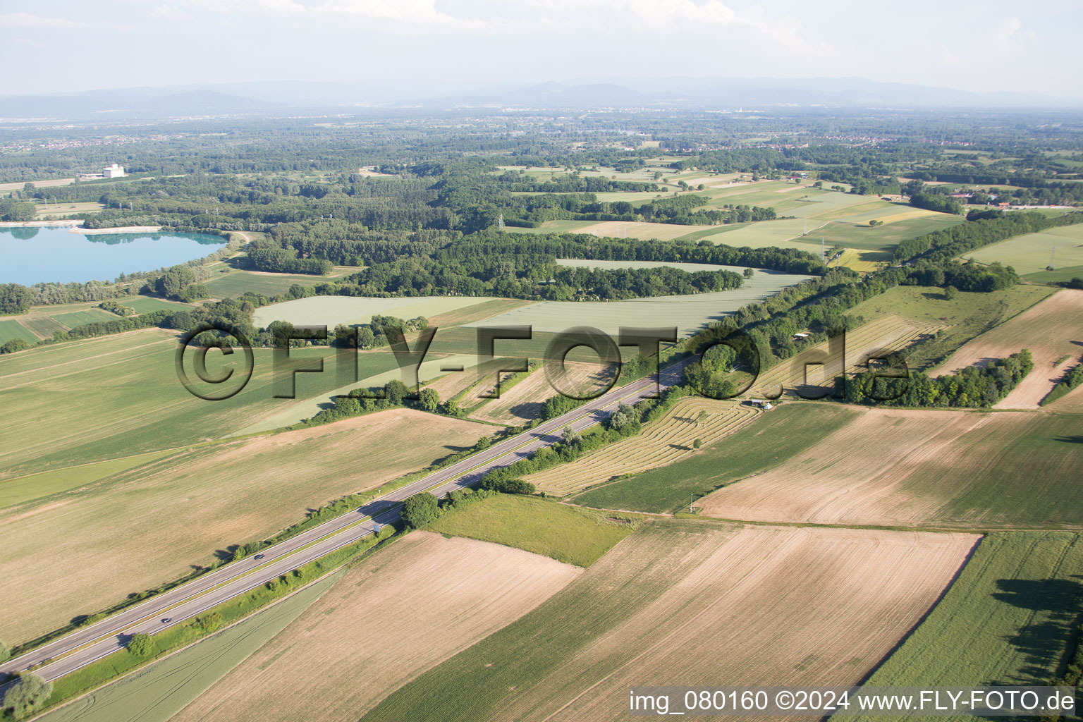 Lauterbourg, A35 im Bundesland Bas-Rhin, Frankreich