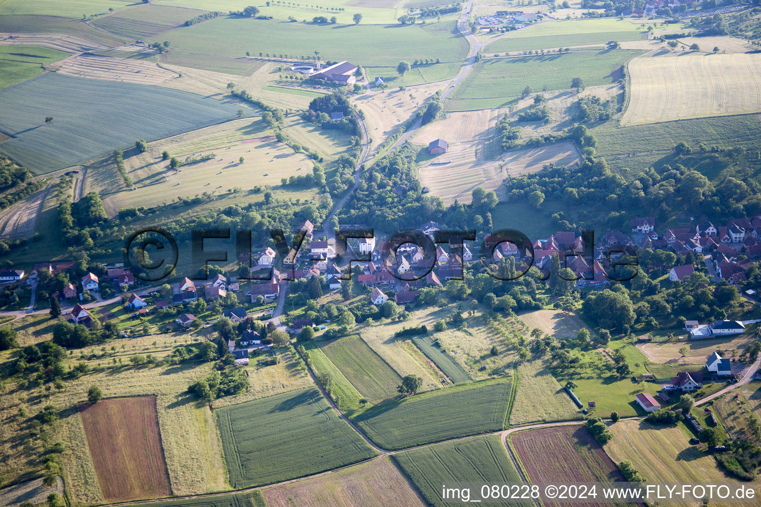 Mitschdorf im Bundesland Bas-Rhin, Frankreich