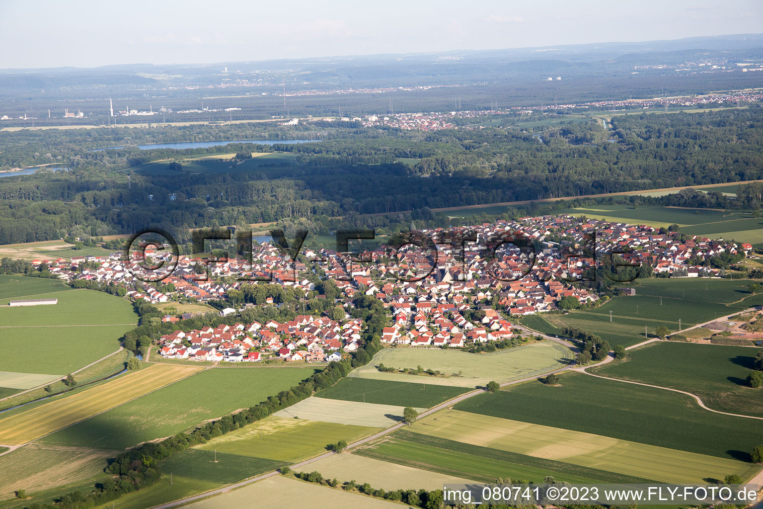 Leimersheim im Bundesland Rheinland-Pfalz, Deutschland