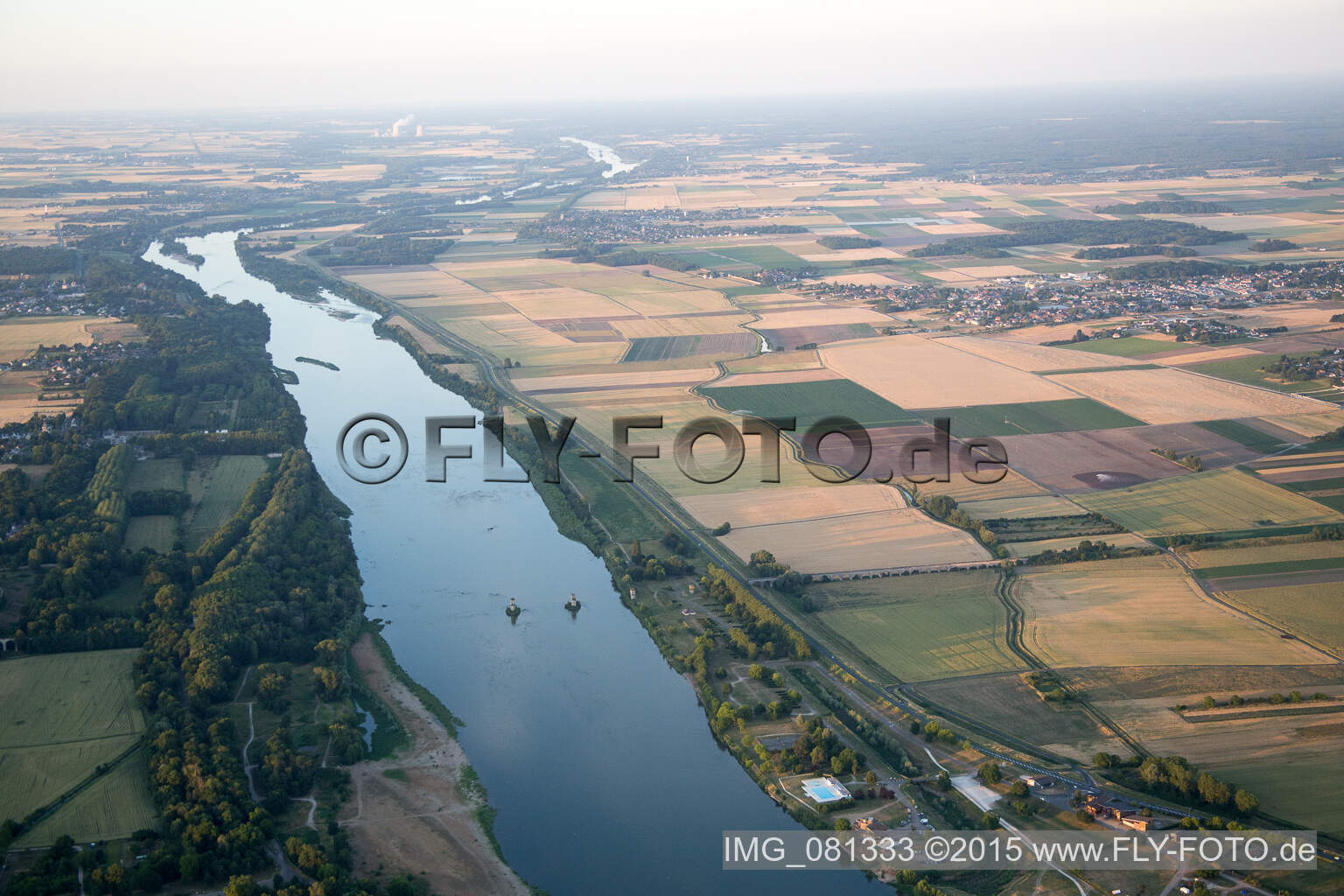 Loire bei Vineuil/Loire (F-Centre) im Bundesland Loir-et-Cher, Frankreich