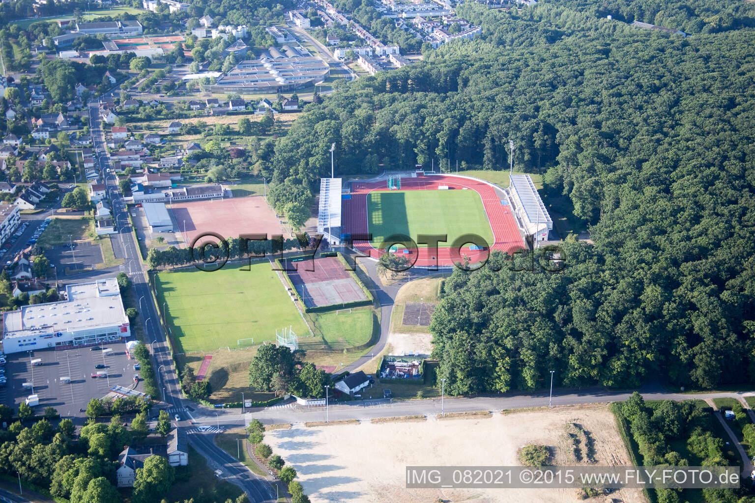 Stade des Allées in Blois im Bundesland Loir-et-Cher, Frankreich