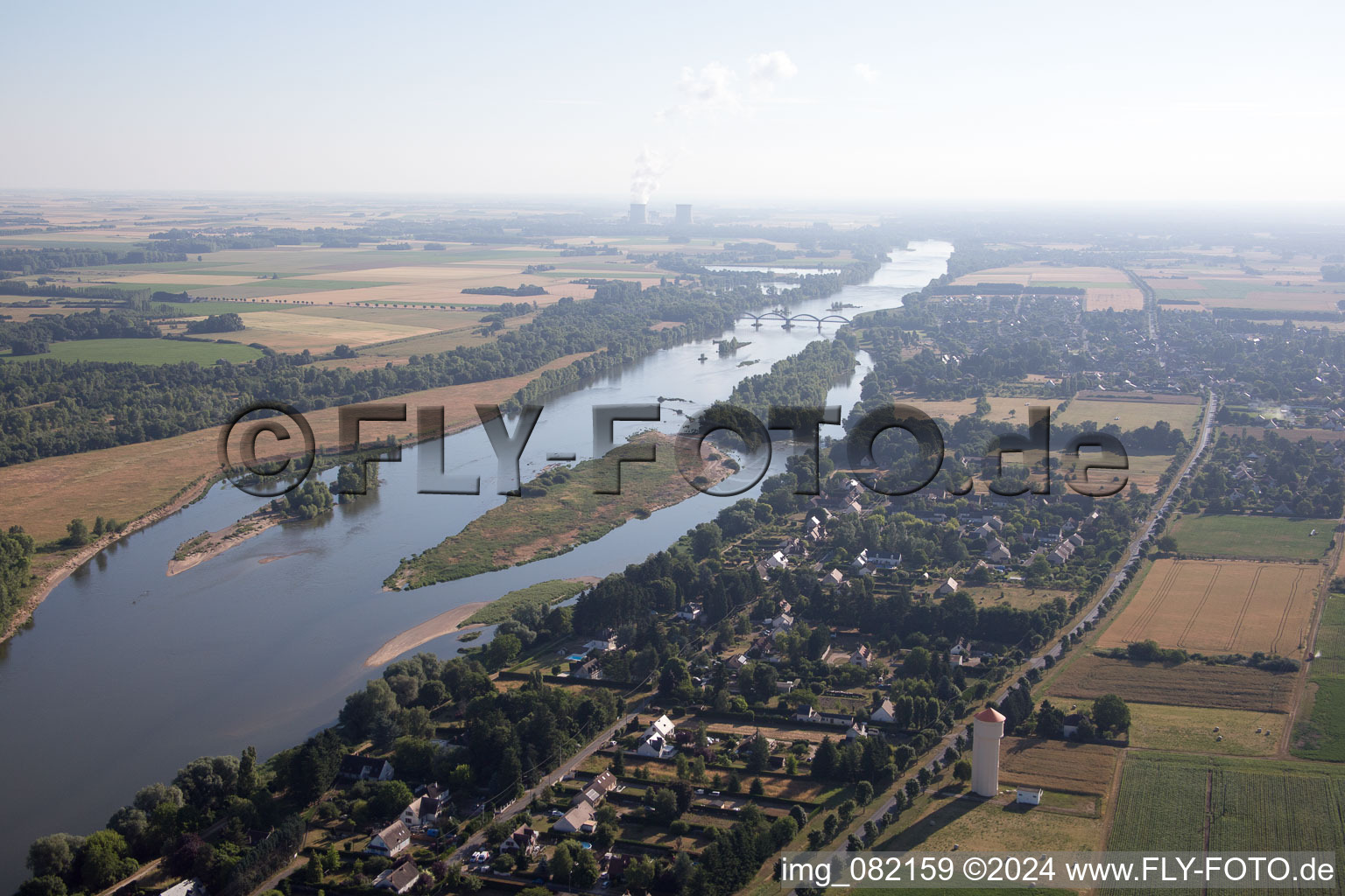 Saint-Dyé-sur-Loire im Bundesland Loir-et-Cher, Frankreich