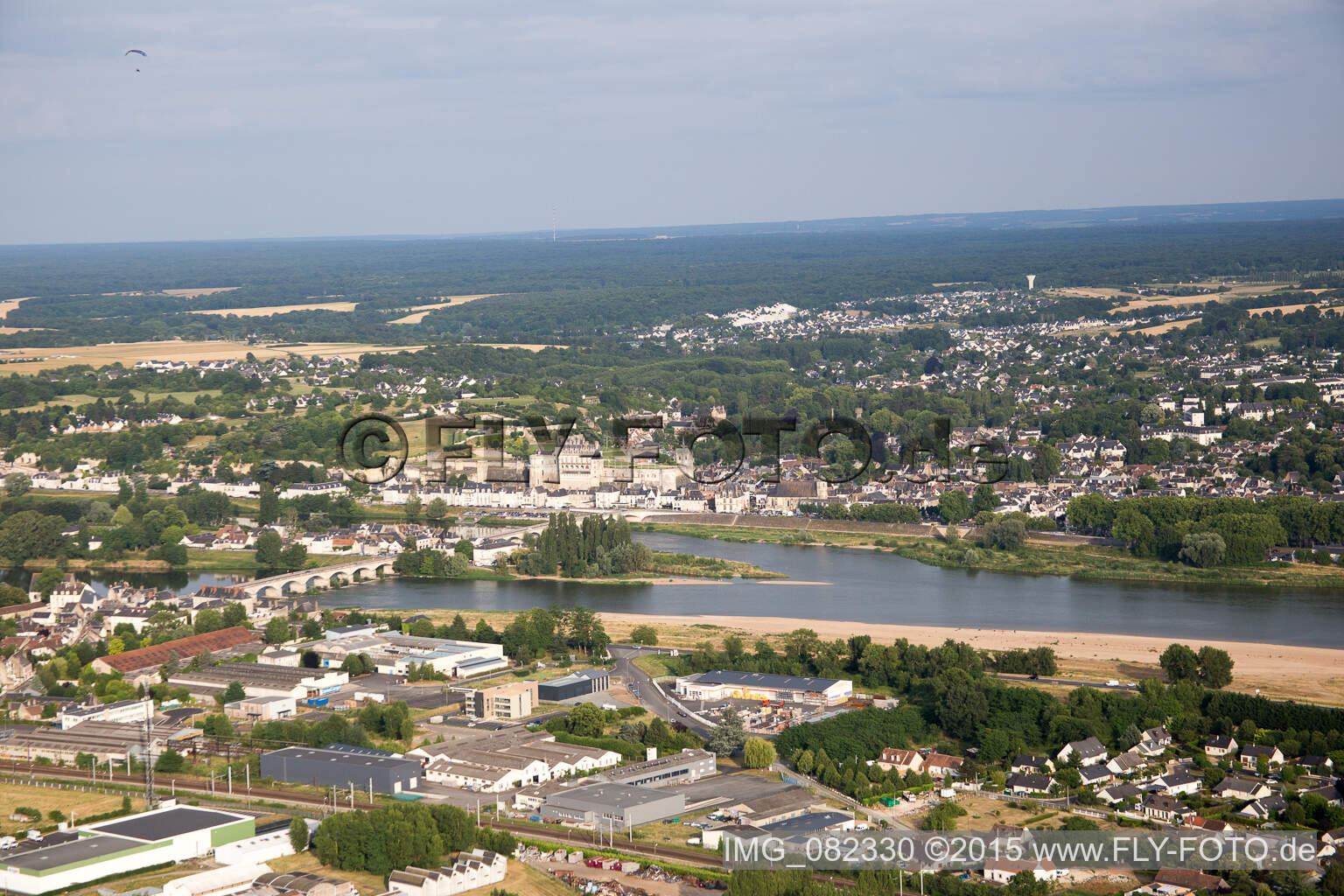 Amboise im Bundesland Indre-et-Loire, Frankreich