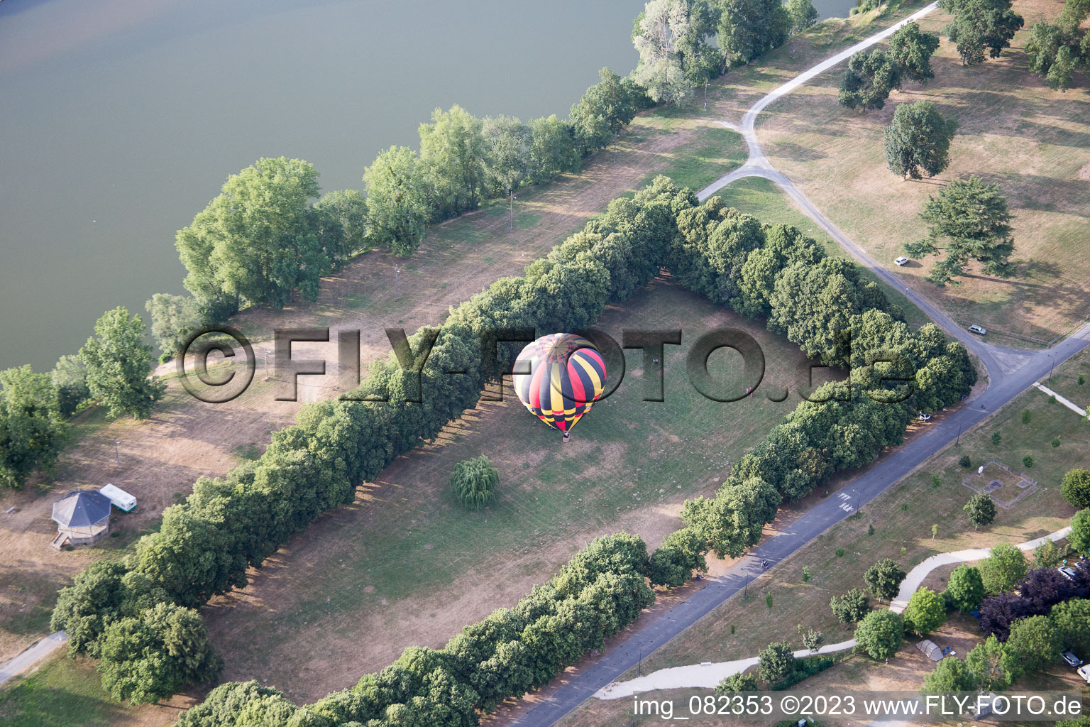 Amboise im Bundesland Indre-et-Loire, Frankreich aus der Luft