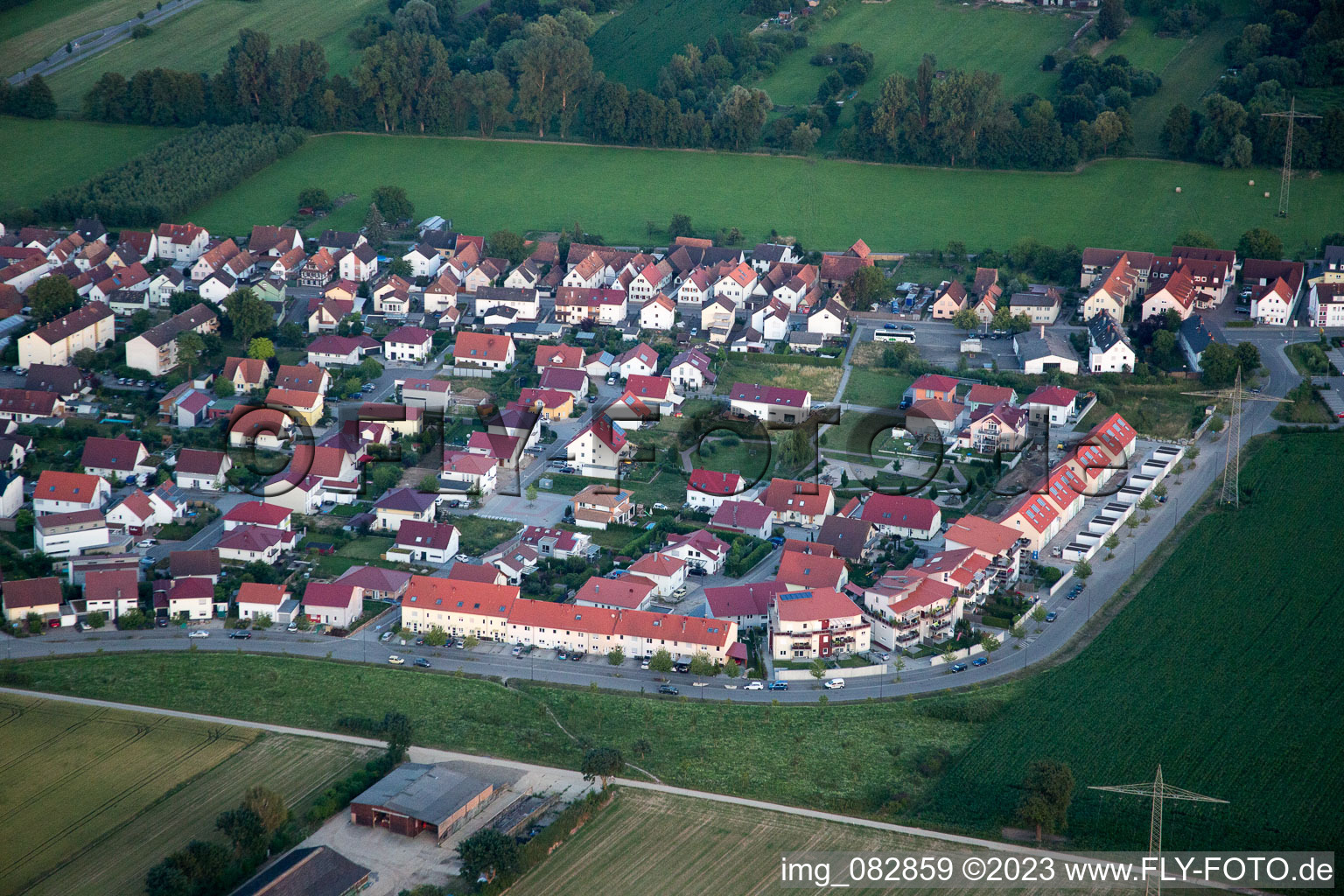 Kandel, am Höhenweg im Bundesland Rheinland-Pfalz, Deutschland