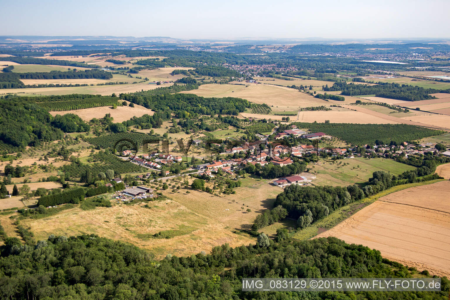 Luftbild von Vigneulles im Bundesland Meurthe-et-Moselle, Frankreich