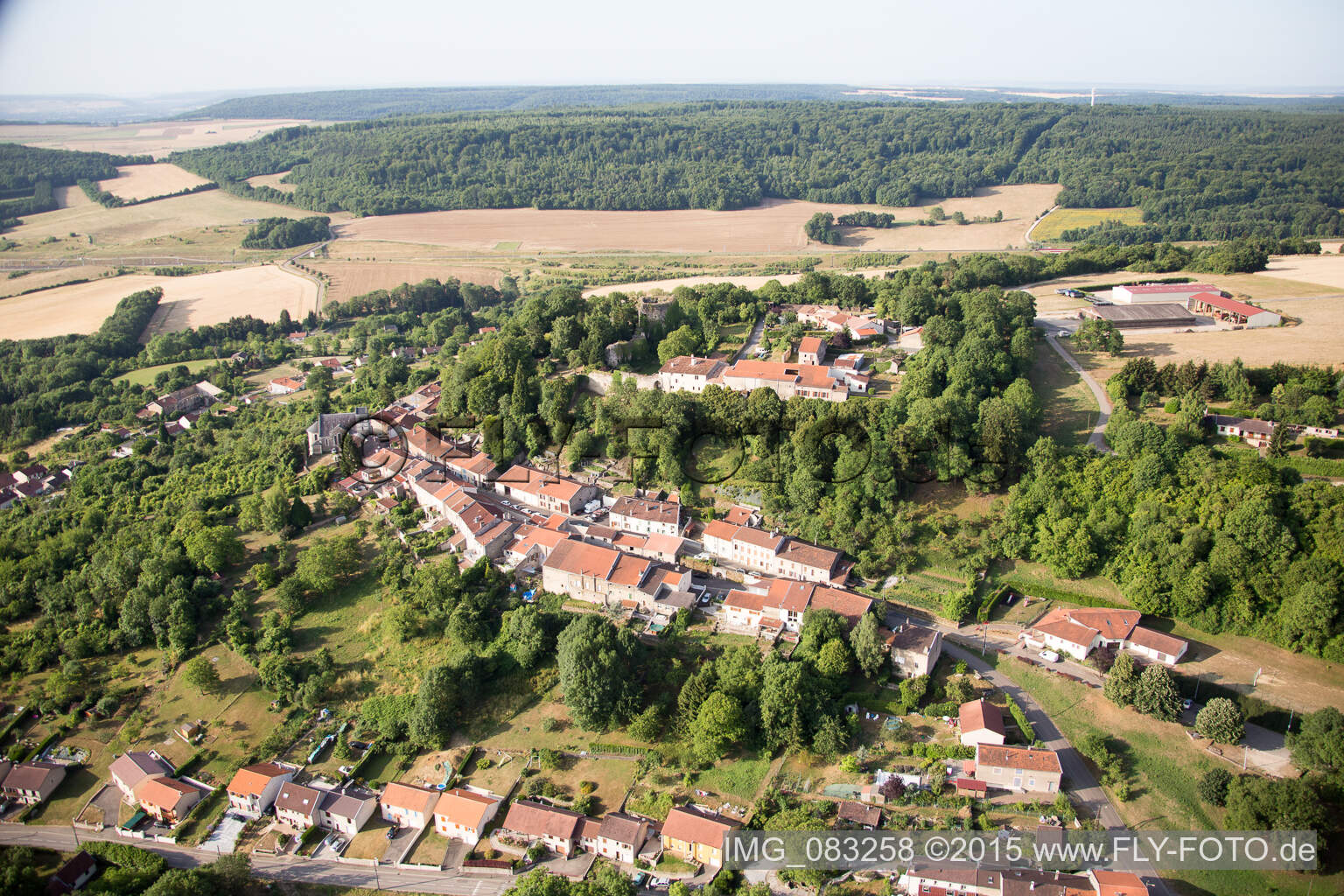 Luftbild von Prény im Bundesland Meurthe-et-Moselle, Frankreich