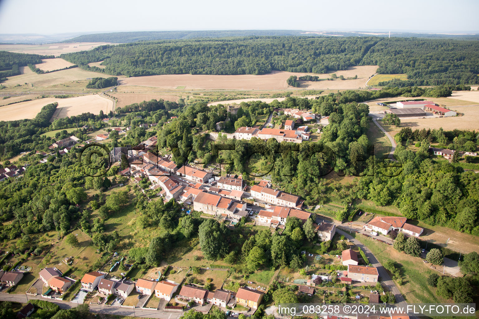 Luftbild von Prény im Bundesland Meurthe-et-Moselle, Frankreich