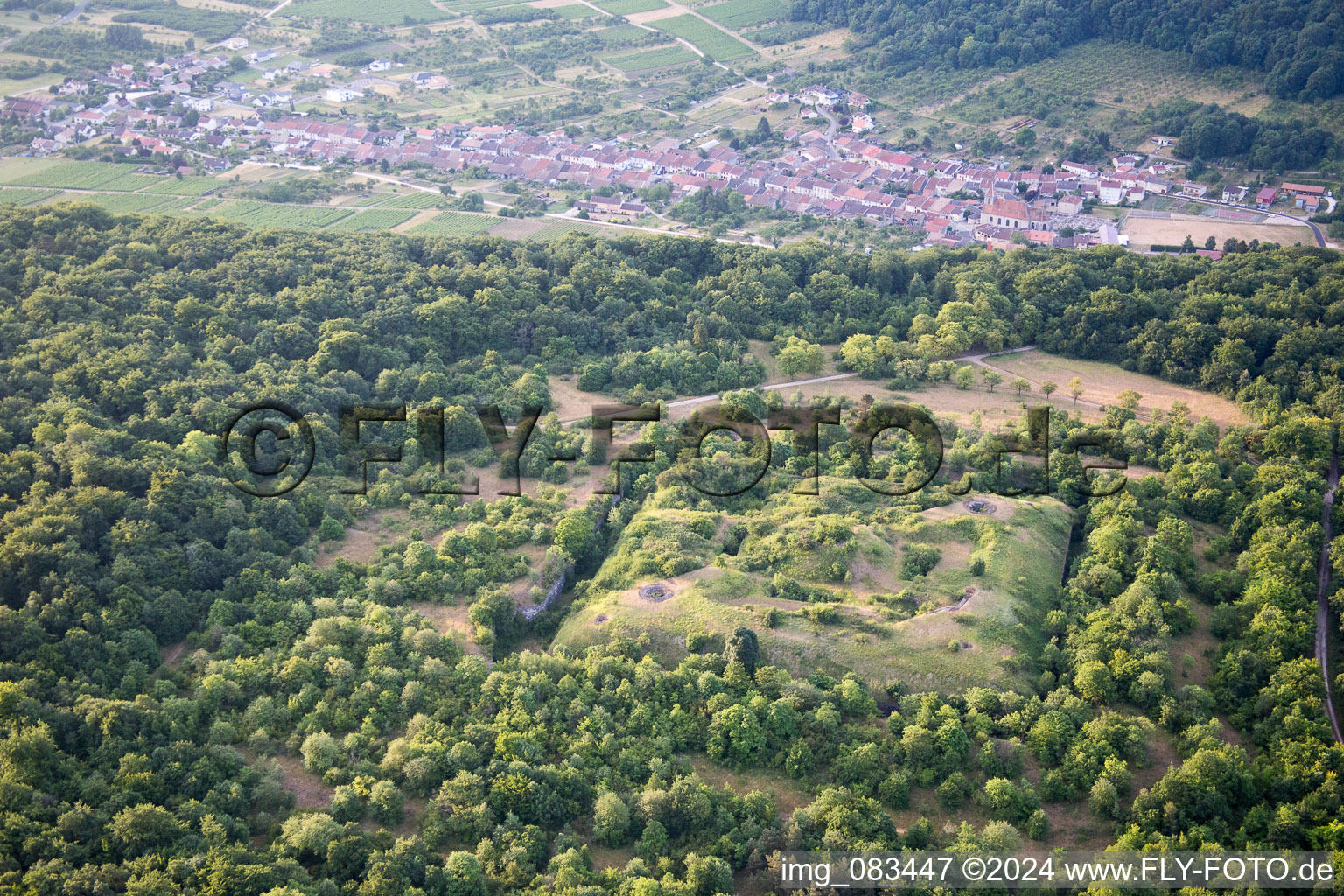 Luftbild von Lucey im Bundesland Meurthe-et-Moselle, Frankreich