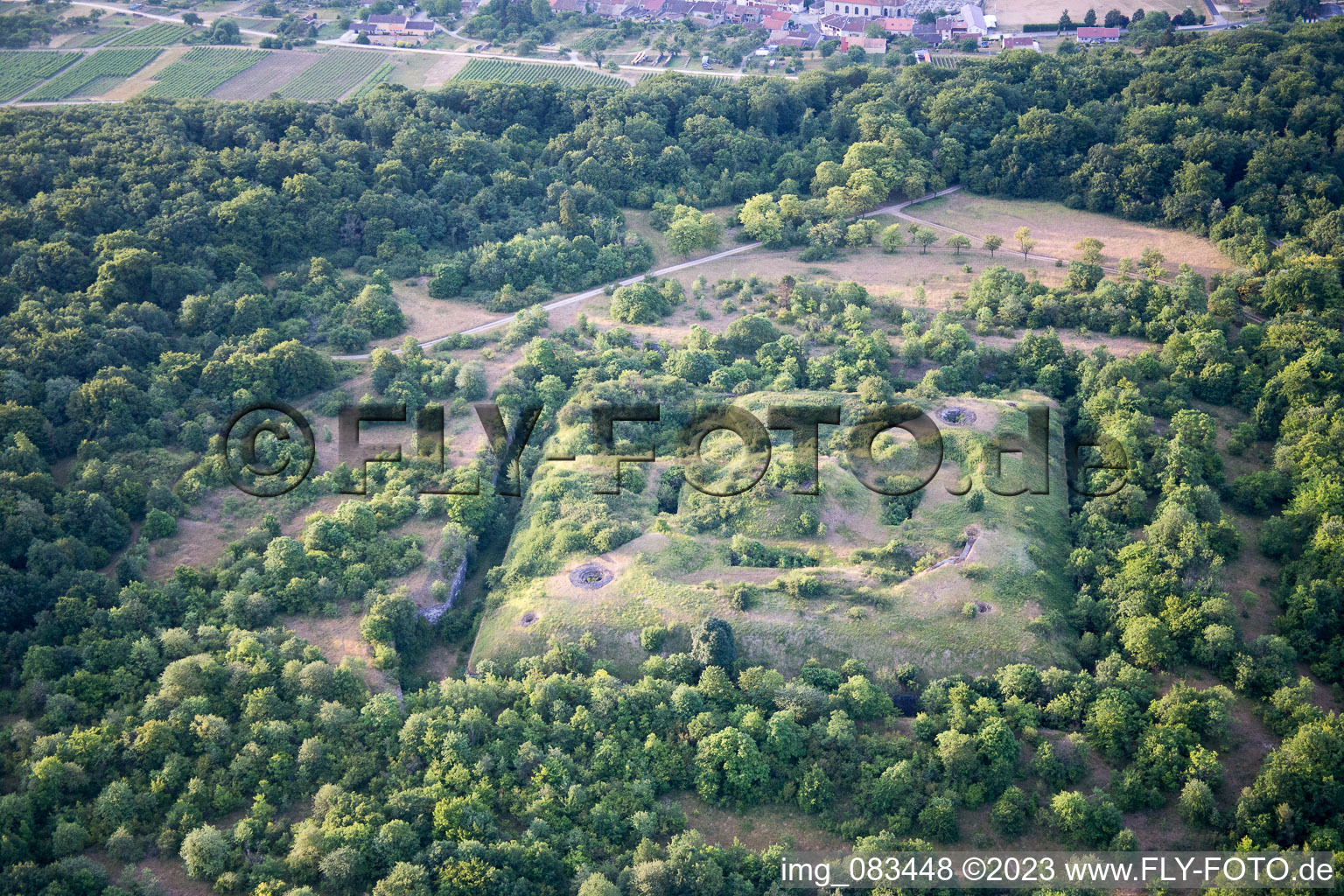 Luftaufnahme von Lucey im Bundesland Meurthe-et-Moselle, Frankreich