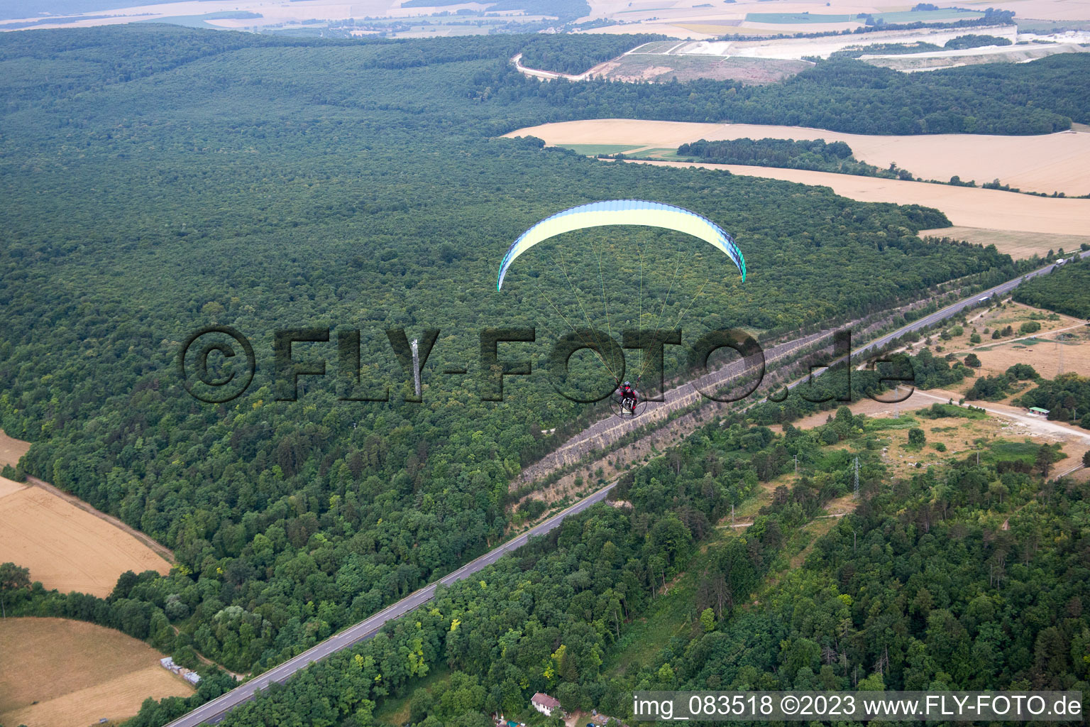Foug im Bundesland Meurthe-et-Moselle, Frankreich aus der Luft