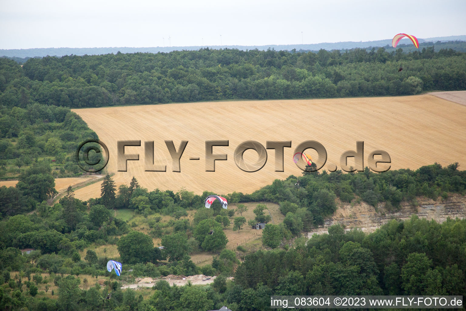 Vaucouleurs im Bundesland Meuse, Frankreich aus der Luft betrachtet