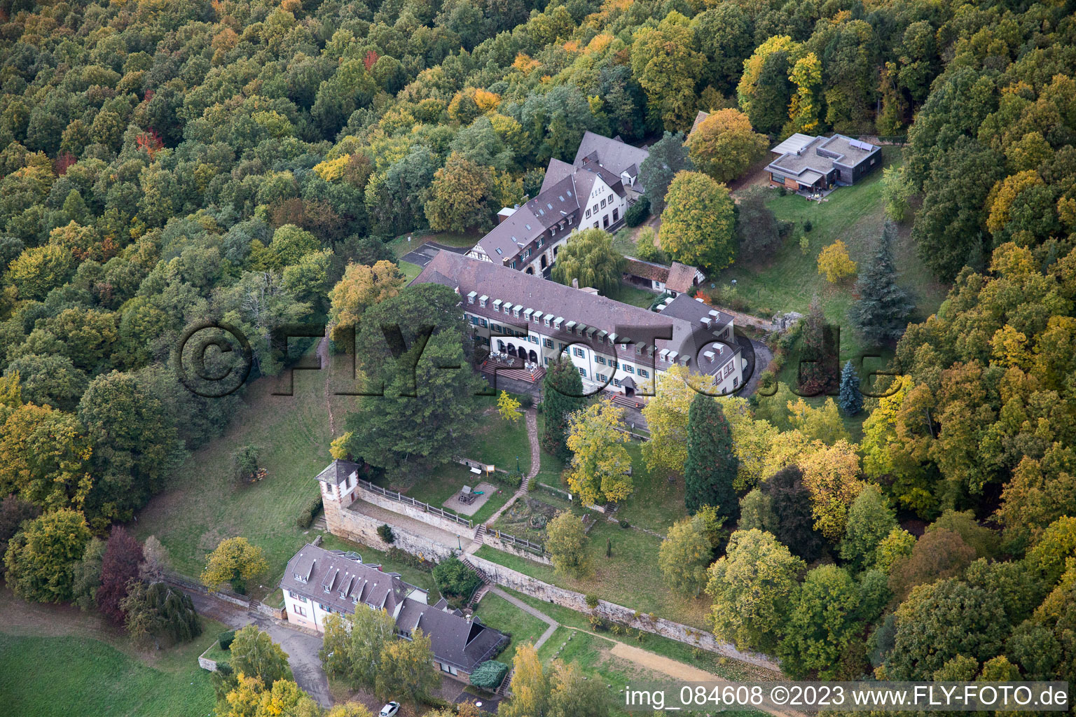 Luftaufnahme von Gœrsdorf im Bundesland Bas-Rhin, Frankreich