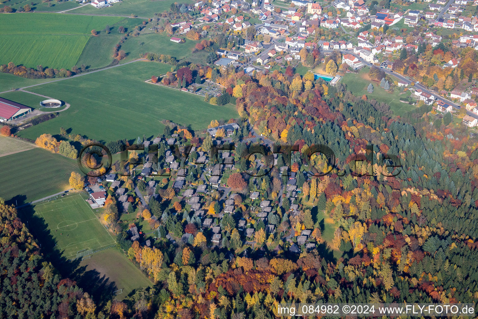 Ferienhaus Anlage am Sportplatz in Vielbrunn in Michelstadt im Bundesland Hessen, Deutschland