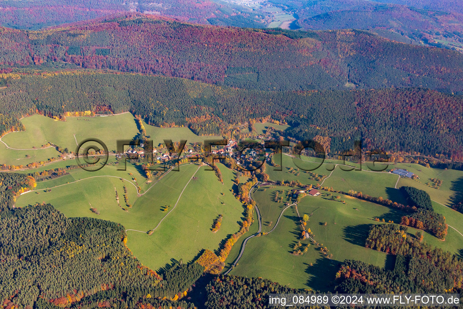 Ortsteil Watterbach in Kirchzell im Bundesland Bayern, Deutschland