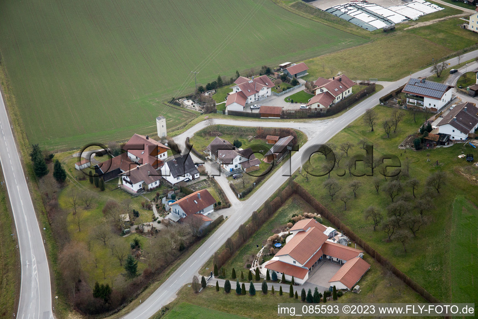 Drohnenbild von Bad Birnbach im Bundesland Bayern, Deutschland