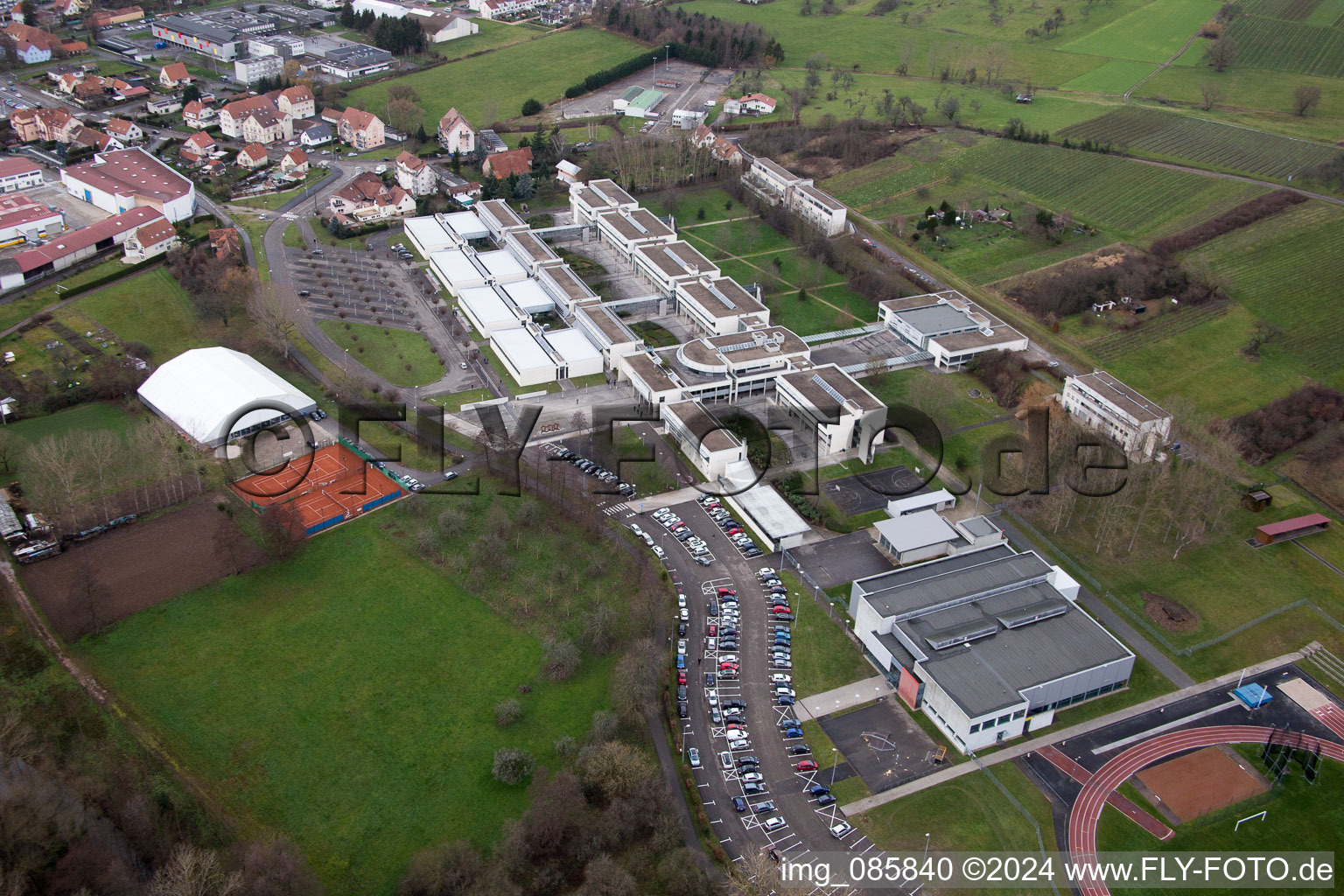 Lycée Stanislas im Ortsteil Altenstadt in Wissembourg im Bundesland Bas-Rhin, Frankreich