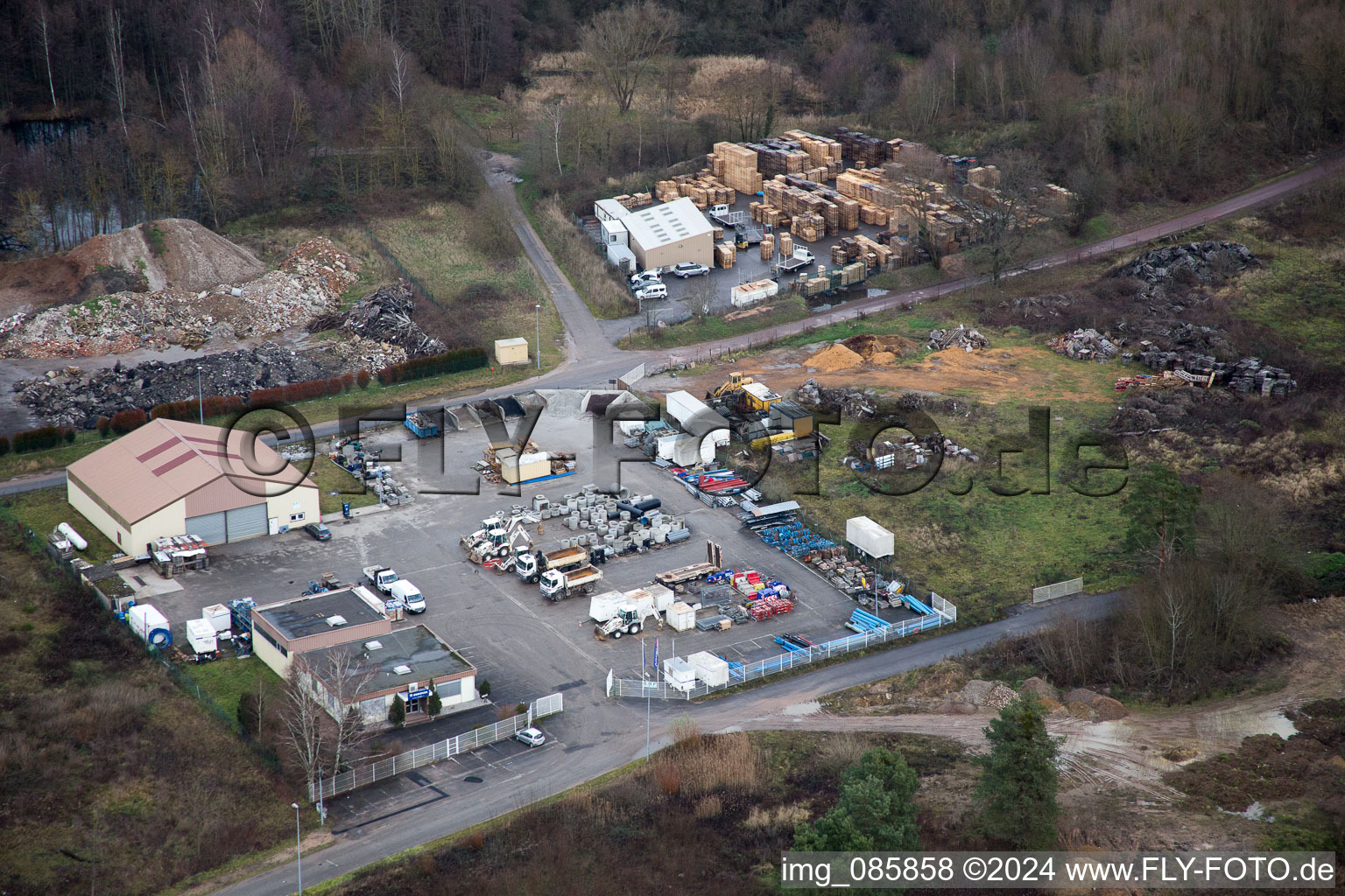 Eurovia im Ortsteil Altenstadt in Wissembourg im Bundesland Bas-Rhin, Frankreich