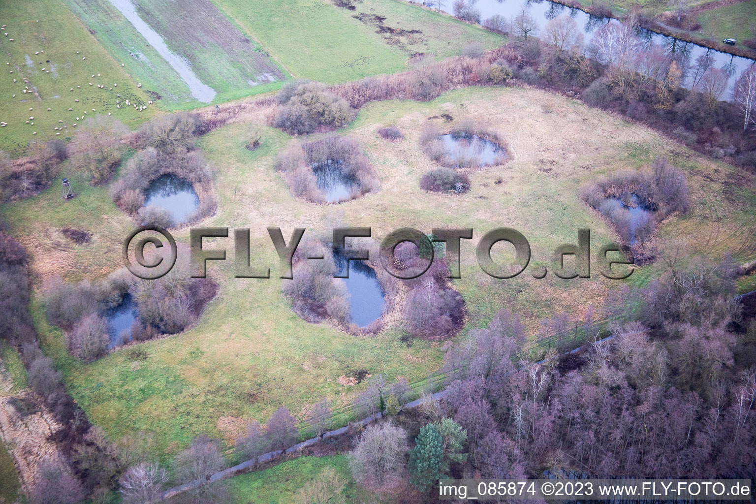 Luftaufnahme von Steinfeld im Bundesland Rheinland-Pfalz, Deutschland