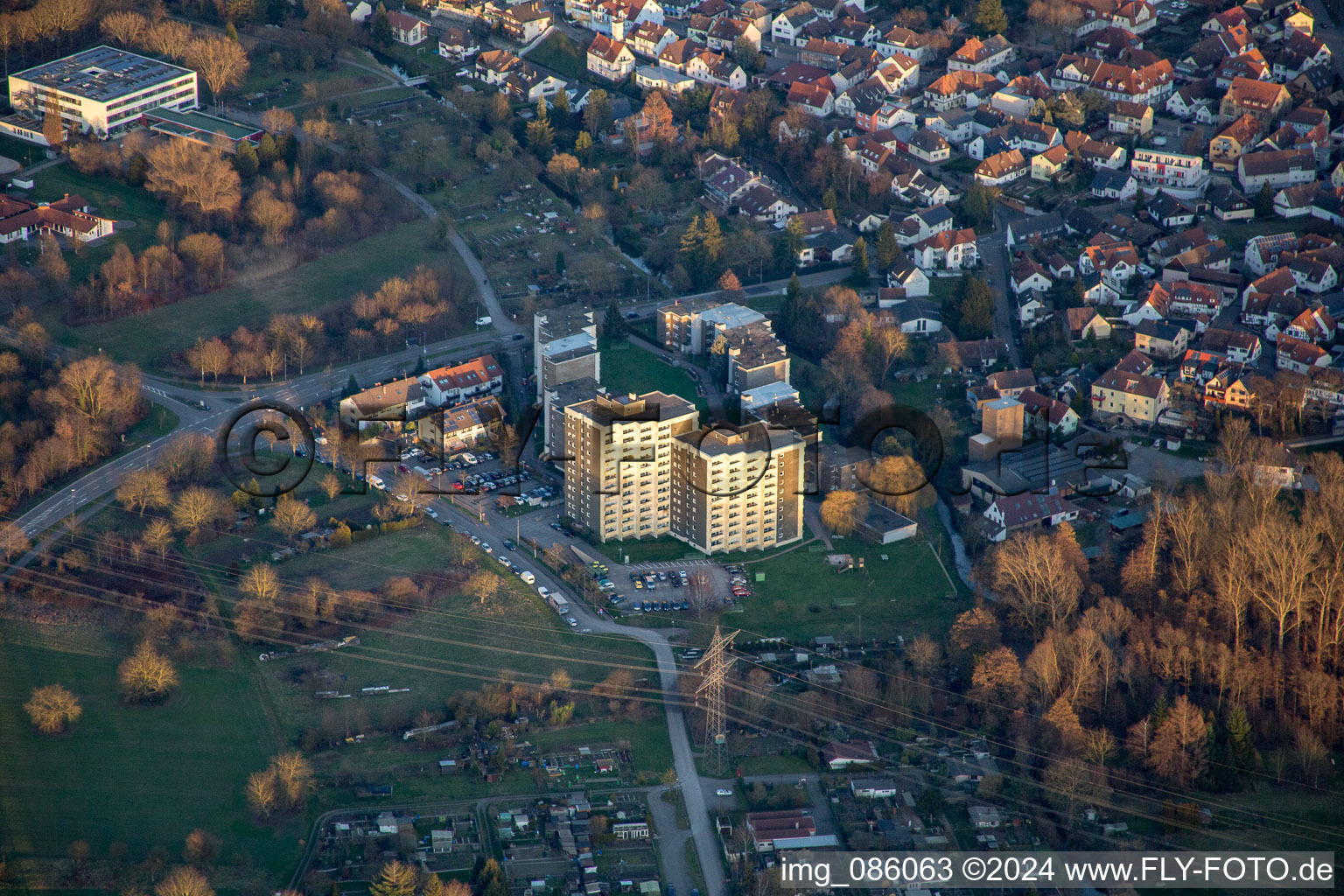 Weißenburger Straße in Durmersheim im Bundesland Baden-Württemberg, Deutschland