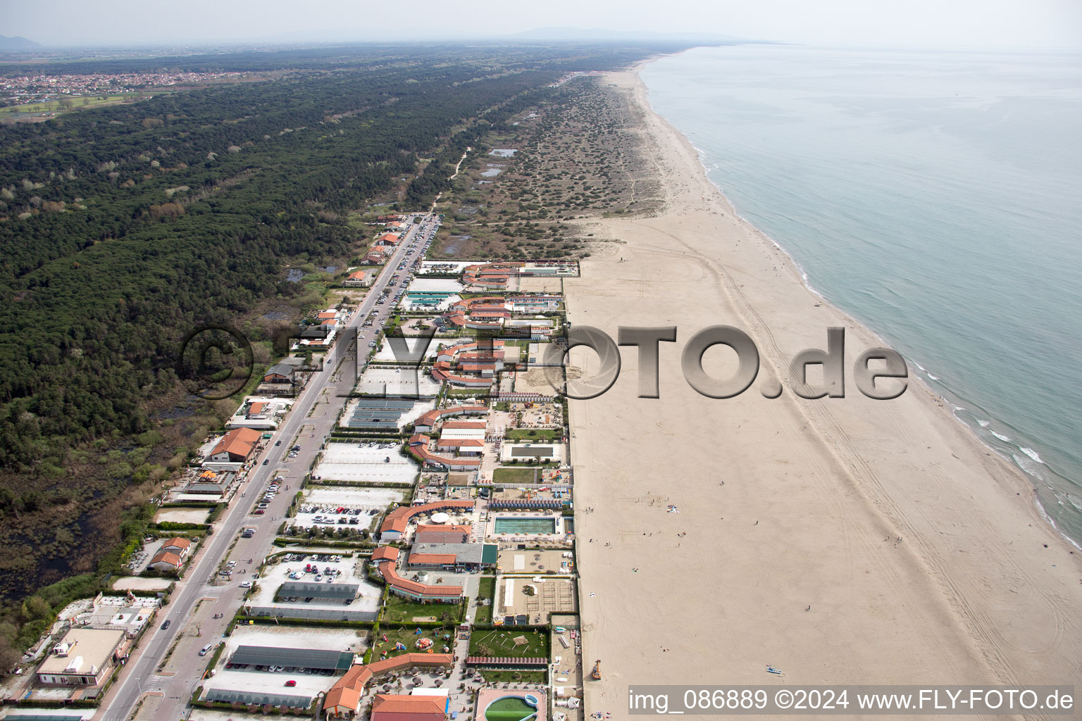 Viareggio im Bundesland Lucca, Italien