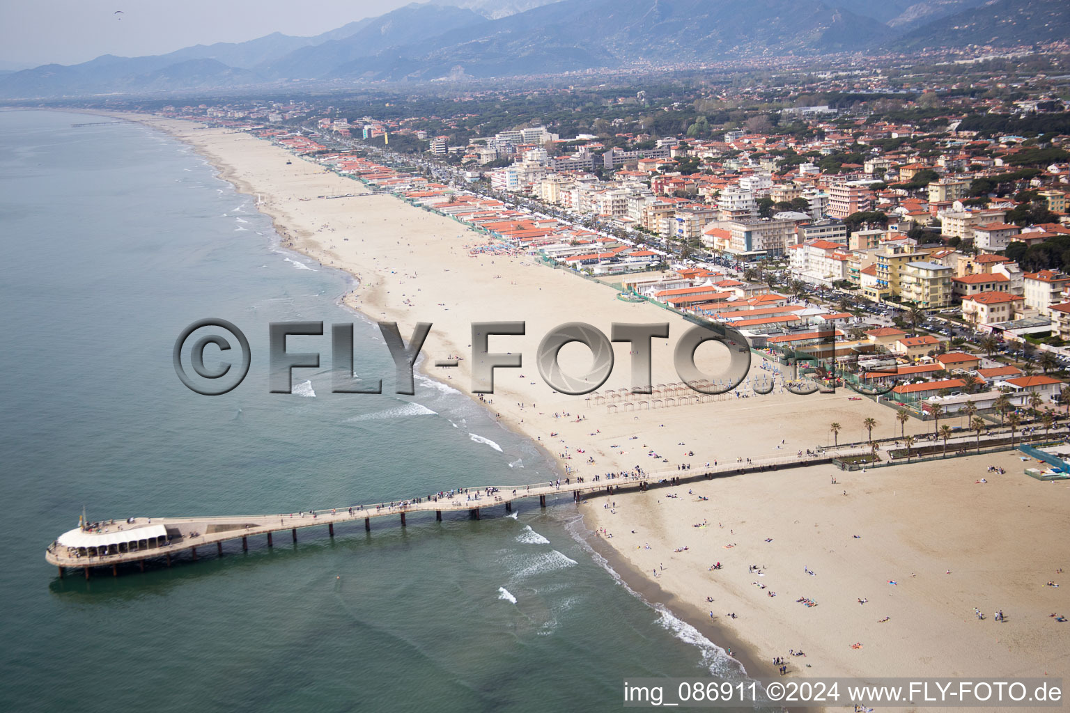 Lido di Camaiore(I-Toskana) im Bundesland Toscana, Italien