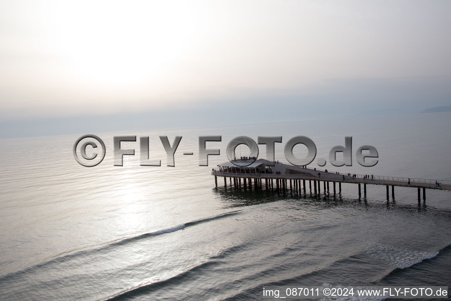 Lido di Camaiore(I-Toskana) im Bundesland Toscana, Italien von oben