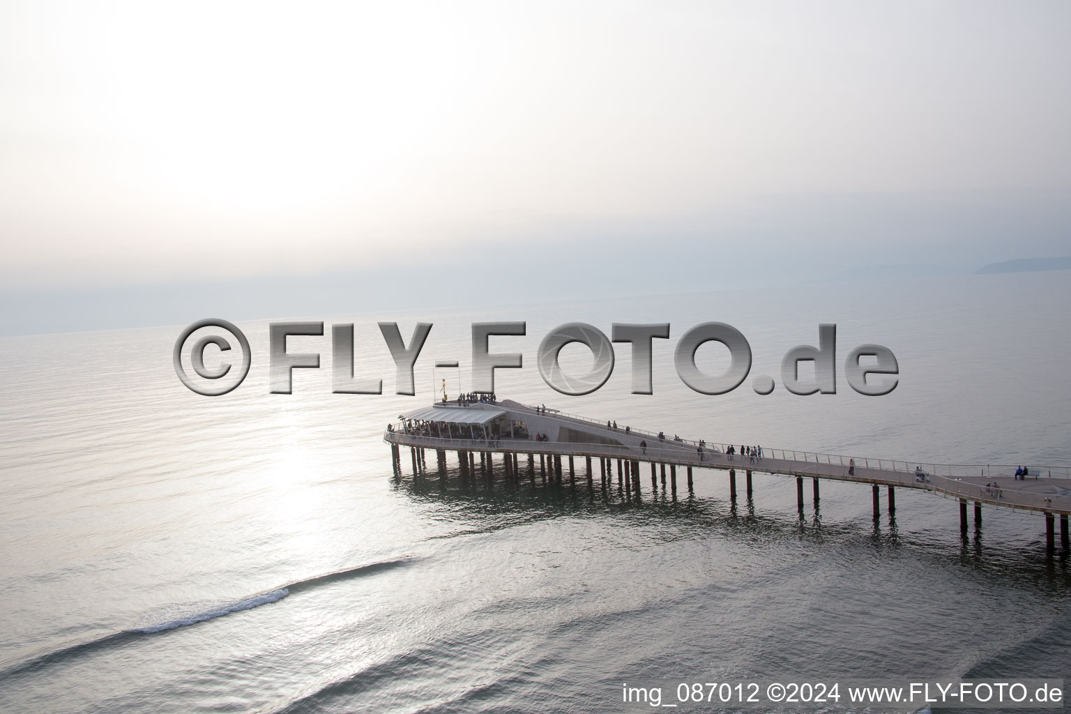 Lido di Camaiore(I-Toskana) im Bundesland Toscana, Italien aus der Luft