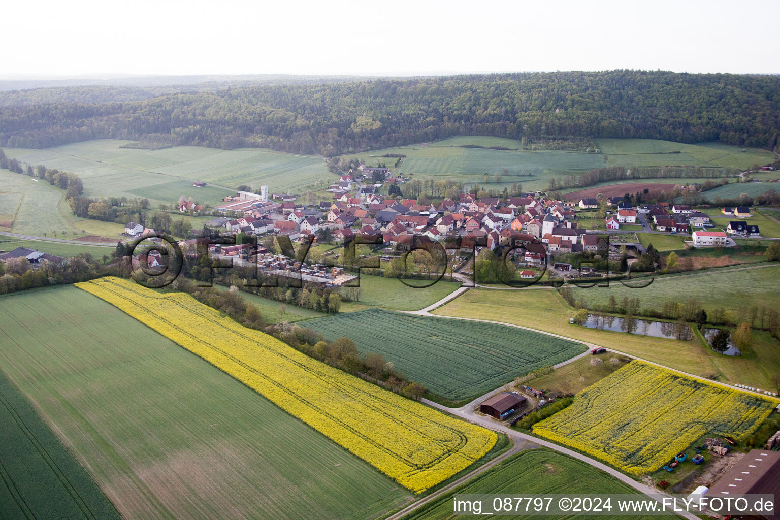 Rauhenebrach im Bundesland Bayern, Deutschland