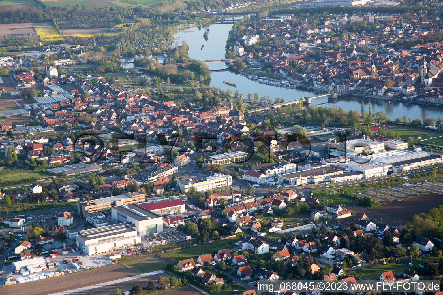 Kitzingen im Bundesland Bayern, Deutschland