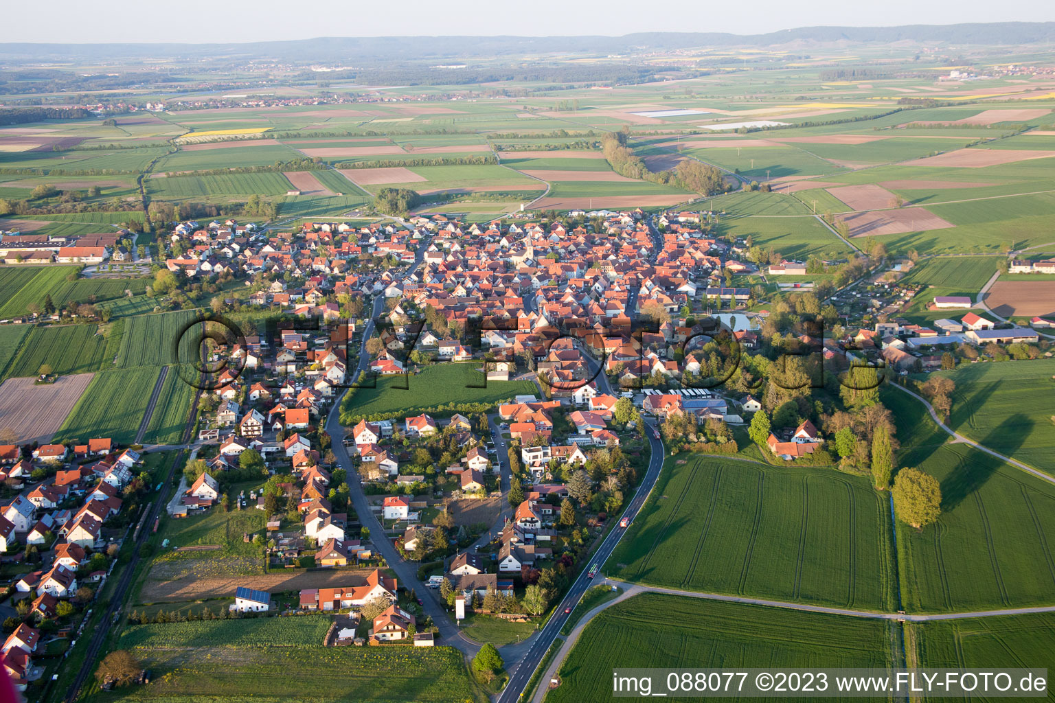 Großlangheim im Bundesland Bayern, Deutschland