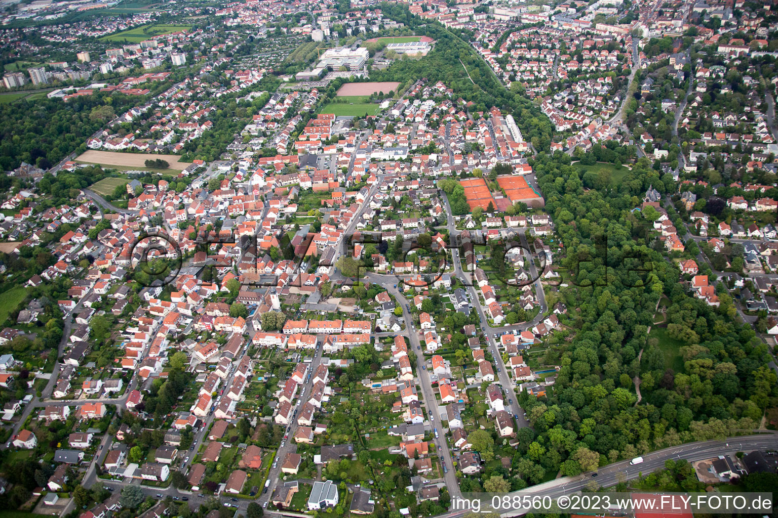 Ortsteil Hochheim in Worms im Bundesland Rheinland-Pfalz, Deutschland