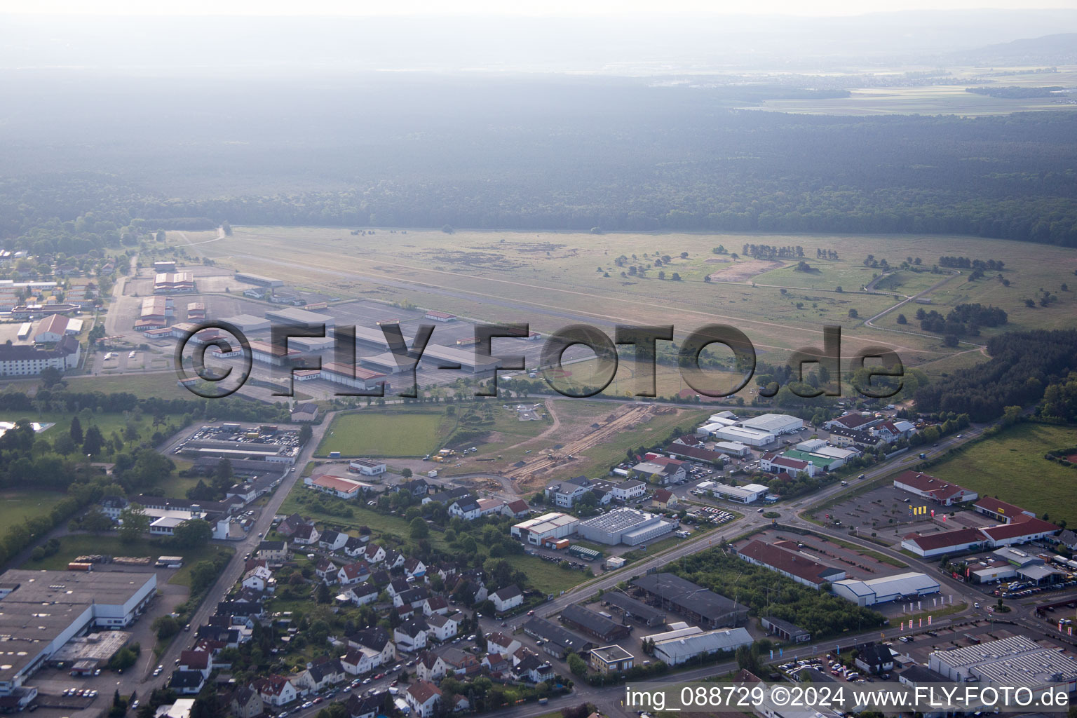 Babenhausen, Dirtpark im Bundesland Hessen, Deutschland