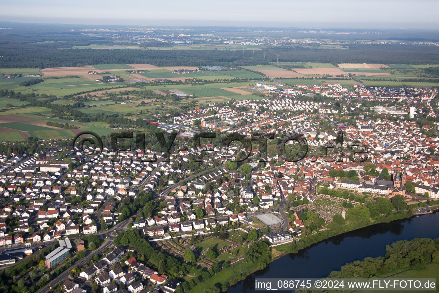 Seligenstadt im Bundesland Hessen, Deutschland