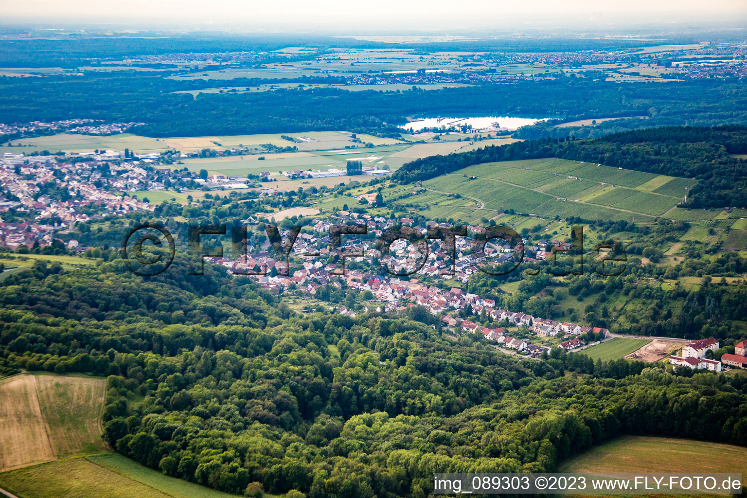 Luftbild von Von Südosten in Weingarten im Bundesland Baden-Württemberg, Deutschland