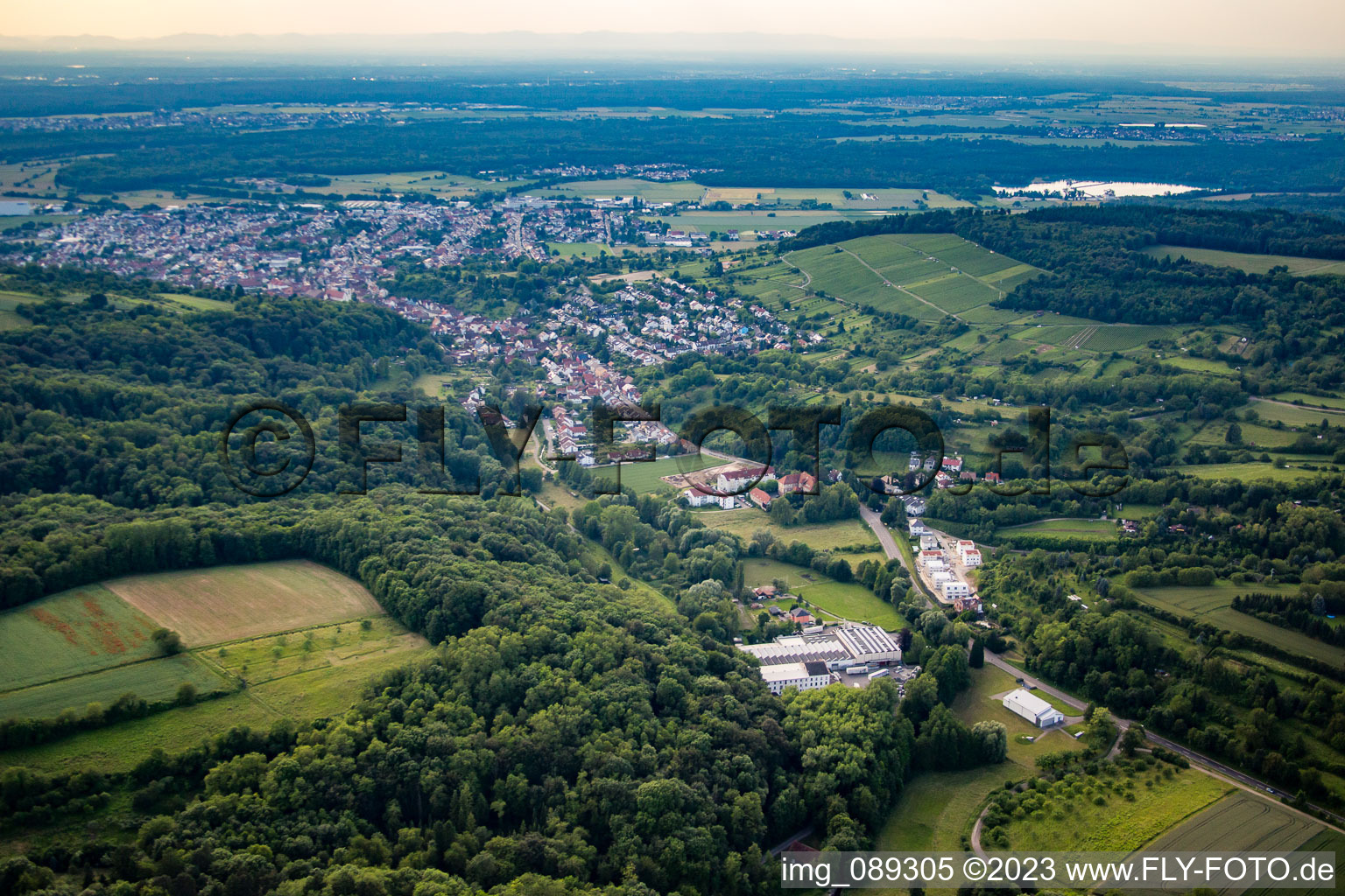Luftaufnahme von Von Südosten in Weingarten im Bundesland Baden-Württemberg, Deutschland