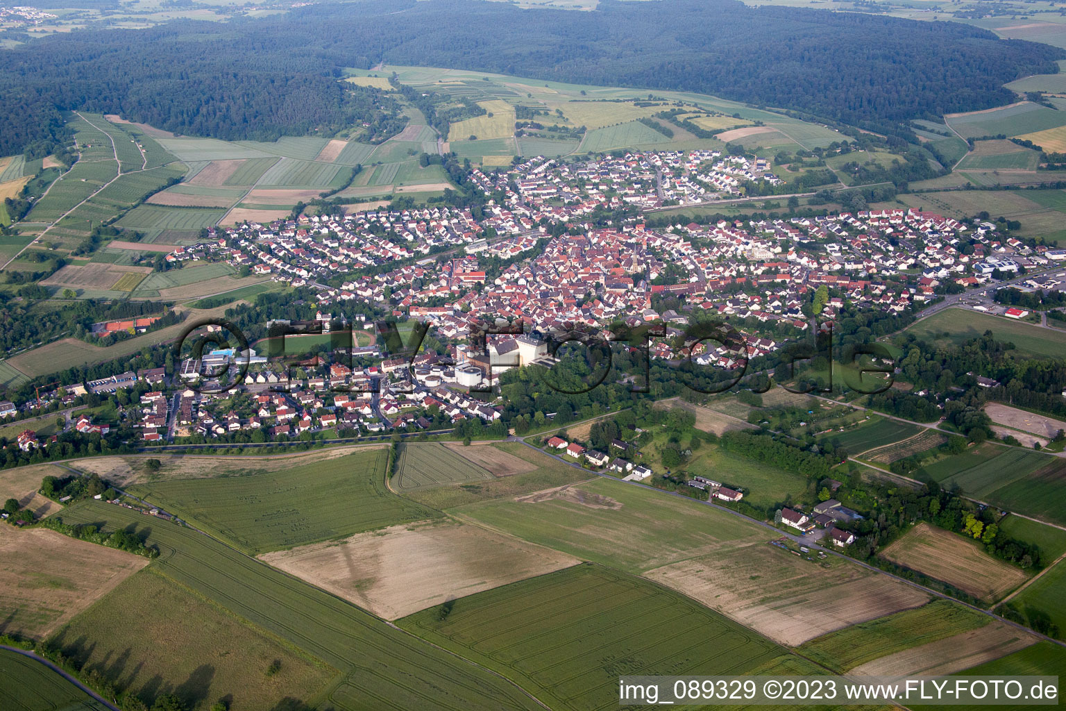Ortsteil Heidelsheim in Bruchsal im Bundesland Baden-Württemberg, Deutschland