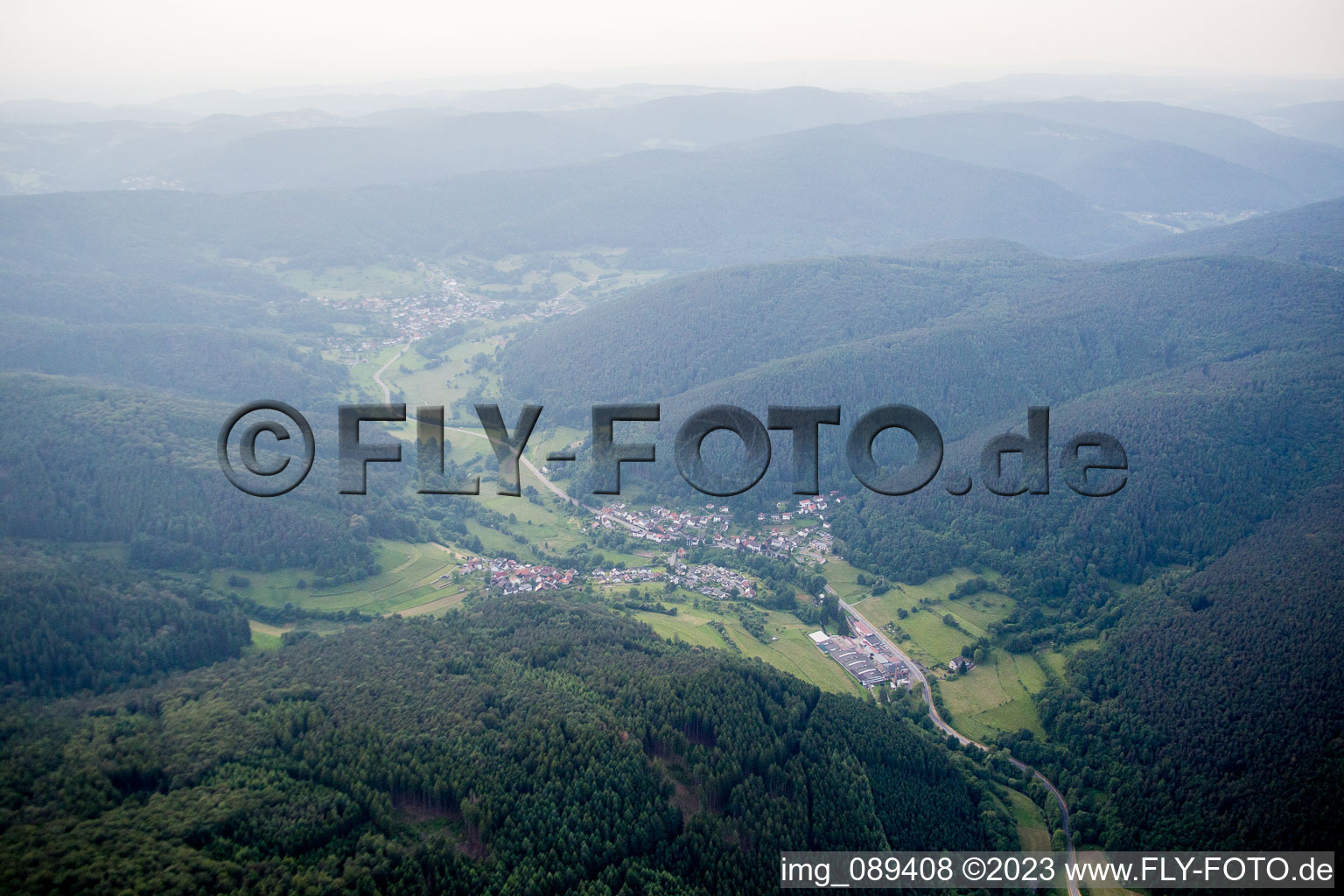 Luftbild von Brombach Langenthal im Bundesland Baden-Württemberg, Deutschland