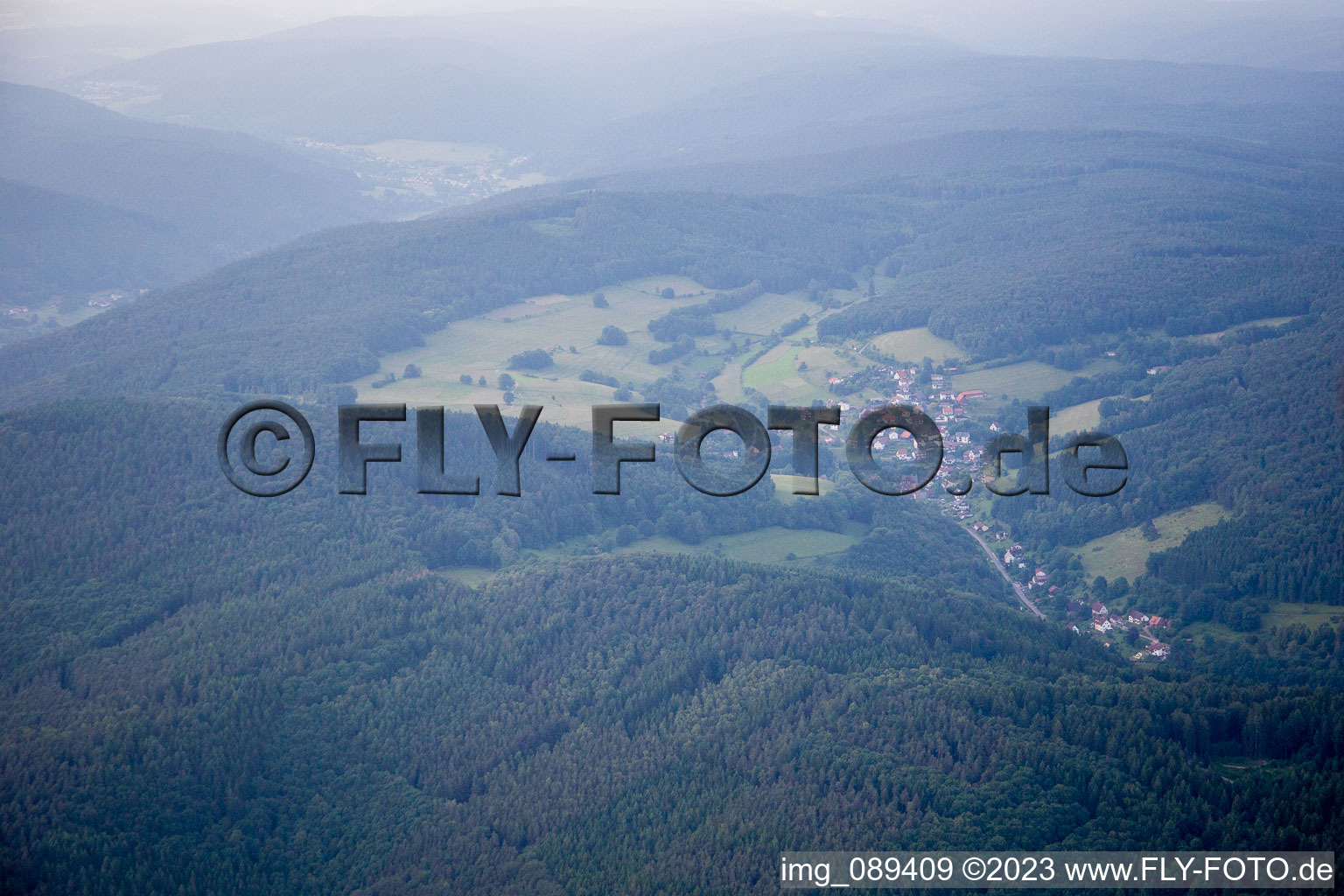 Luftaufnahme von Brombach Langenthal im Bundesland Baden-Württemberg, Deutschland