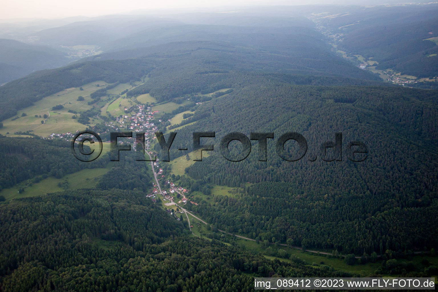 Brombach Langenthal im Bundesland Baden-Württemberg, Deutschland aus der Luft