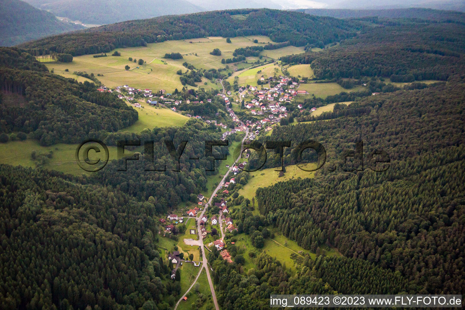 Luftbild von Brombach Langenthal im Bundesland Baden-Württemberg, Deutschland