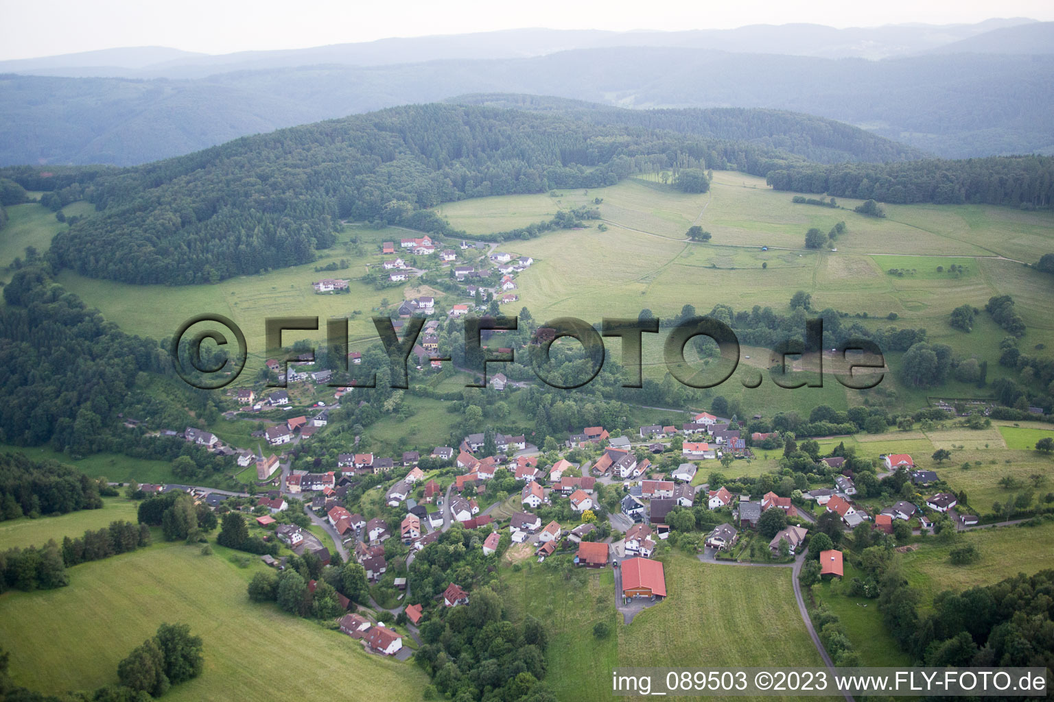 Luftaufnahme von Brombach im Bundesland Baden-Württemberg, Deutschland