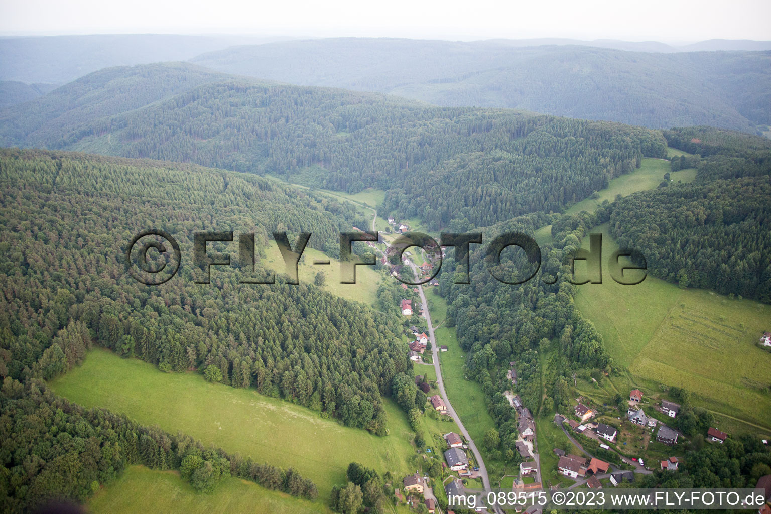Brombach im Bundesland Baden-Württemberg, Deutschland aus der Luft betrachtet