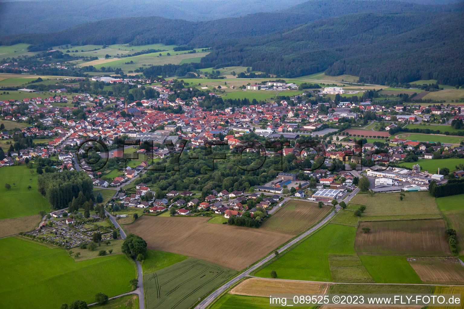 Ortsteil Beerfelden in Oberzent im Bundesland Hessen, Deutschland